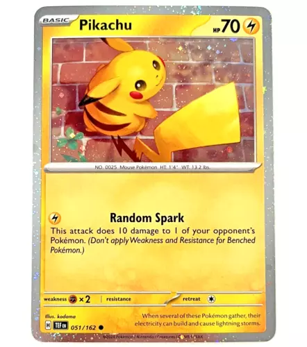 Pikachu 051/162 Cosmo Holo Chest Promo